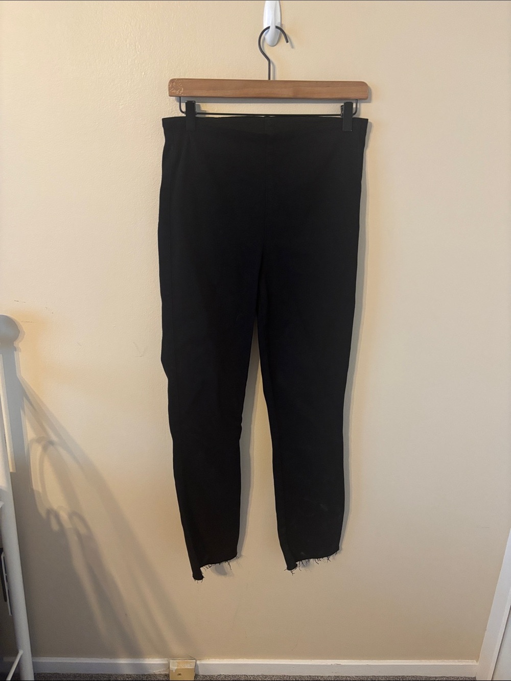 Frank & Eileen Derry Illusion Pull On Cotton Blend Straight Leg Pants